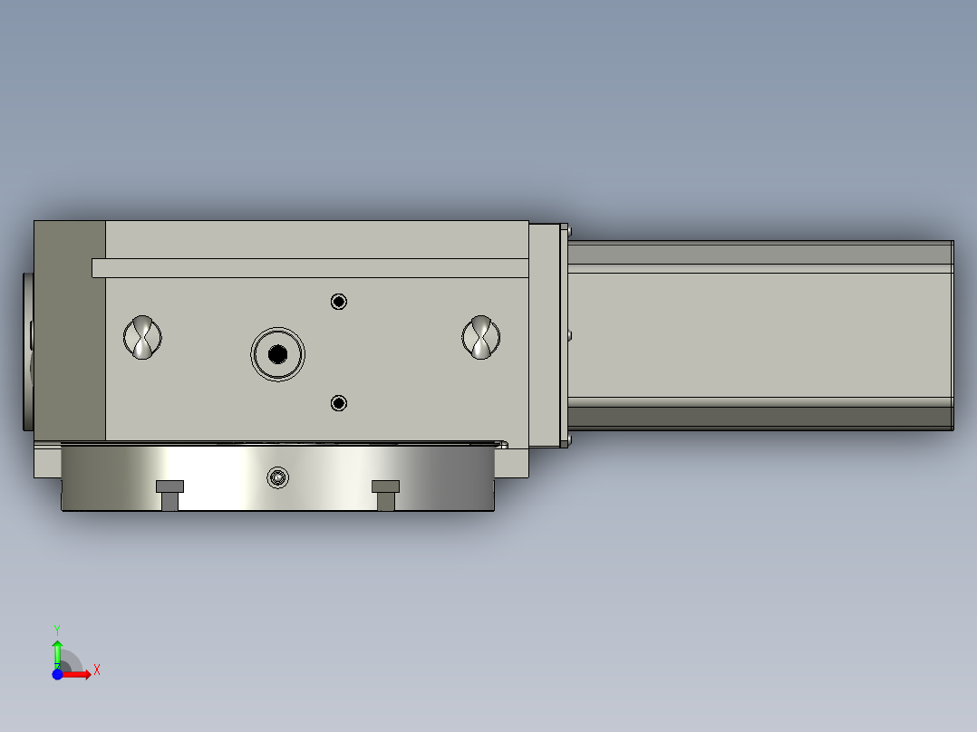 回转分度盘-320前视图