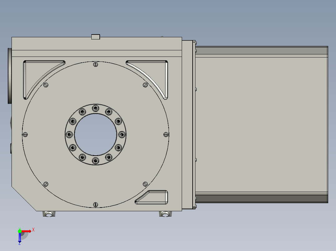 回转分度盘-320俯视图