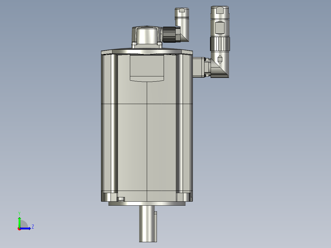 西门子1FL6067-1AC61-2LA1左视图