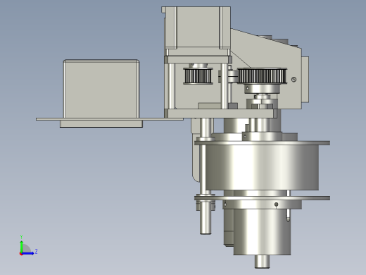打标平台左视缩略图