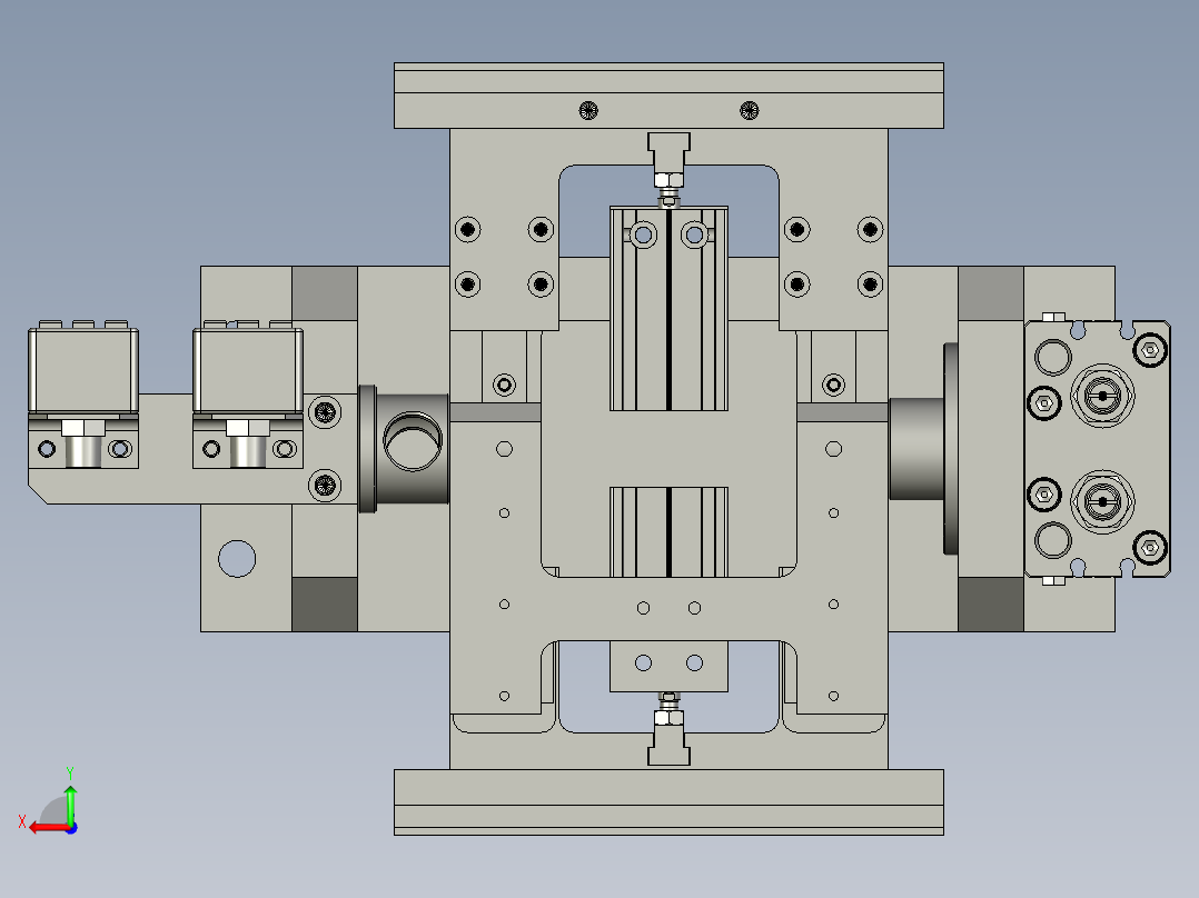 YX-04-11贴胶旋转组件后视图