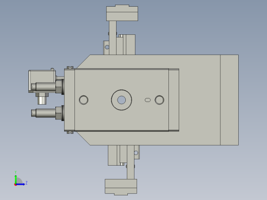YX-04-11贴胶旋转组件左视缩略图