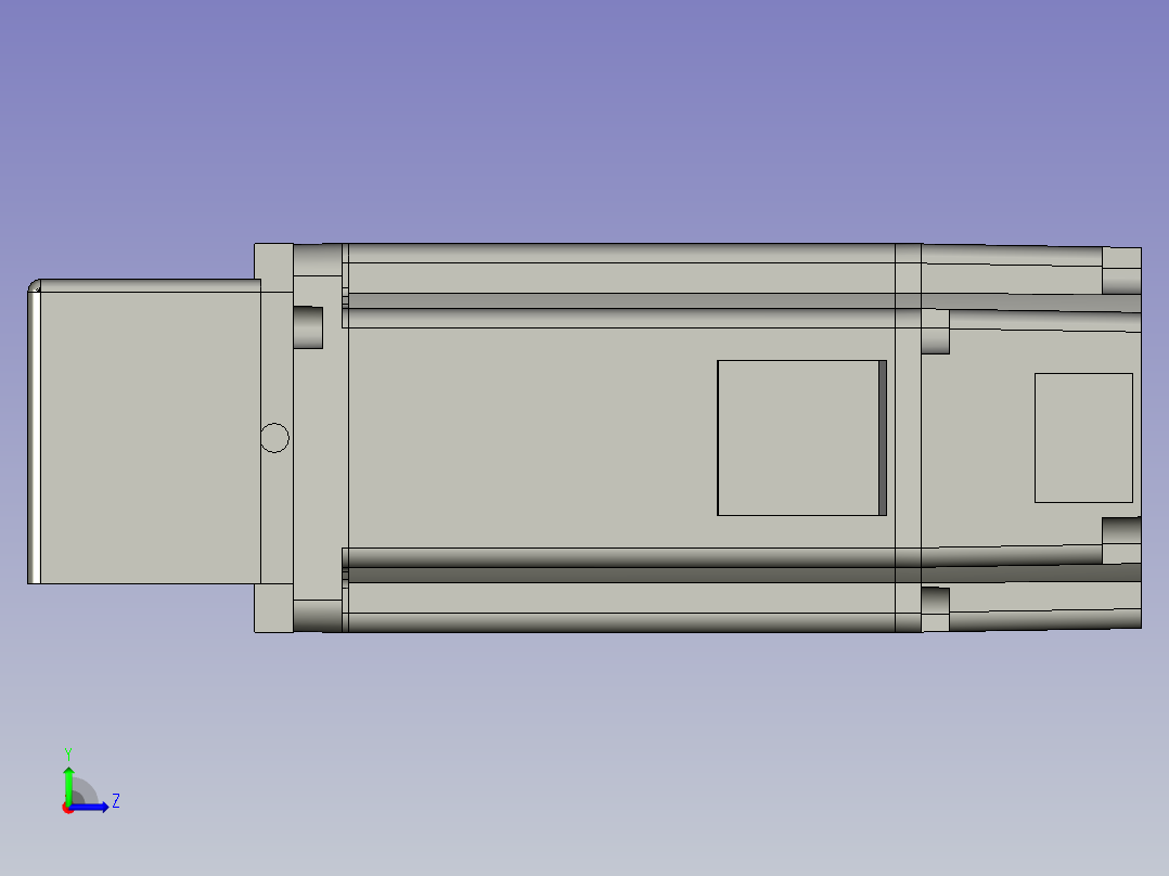 KK60非标侧接包-OP006左视图