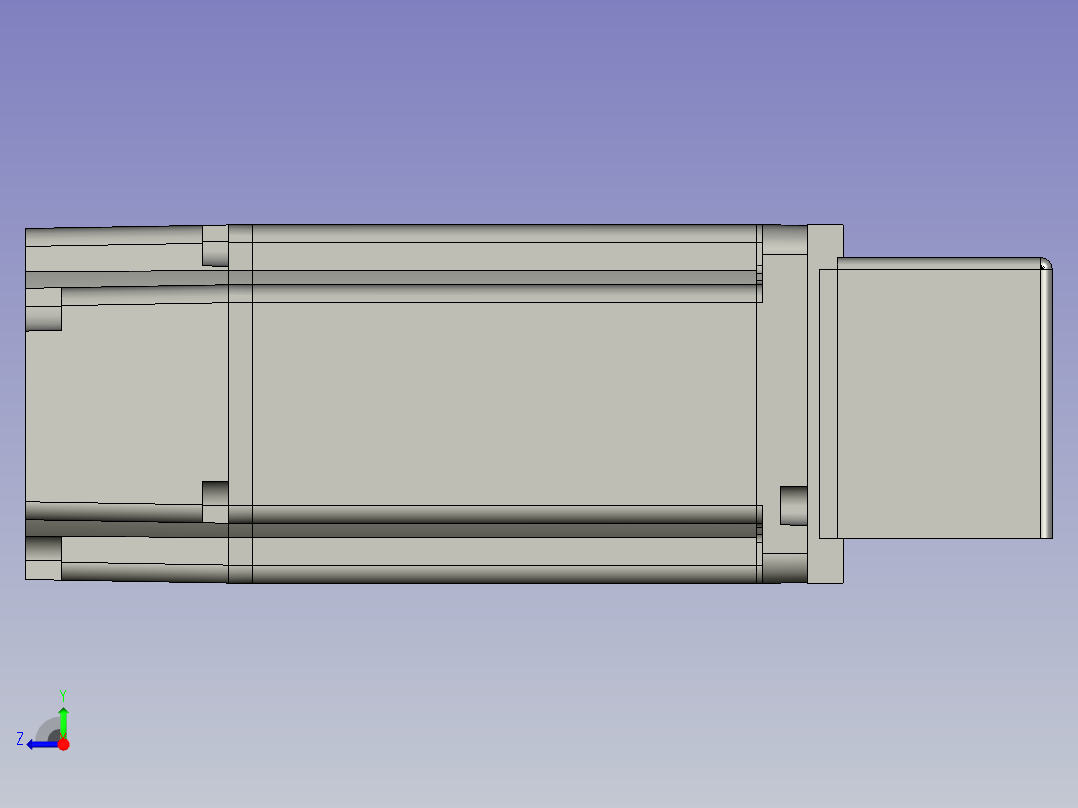 KK60非标侧接包-OP006右视图