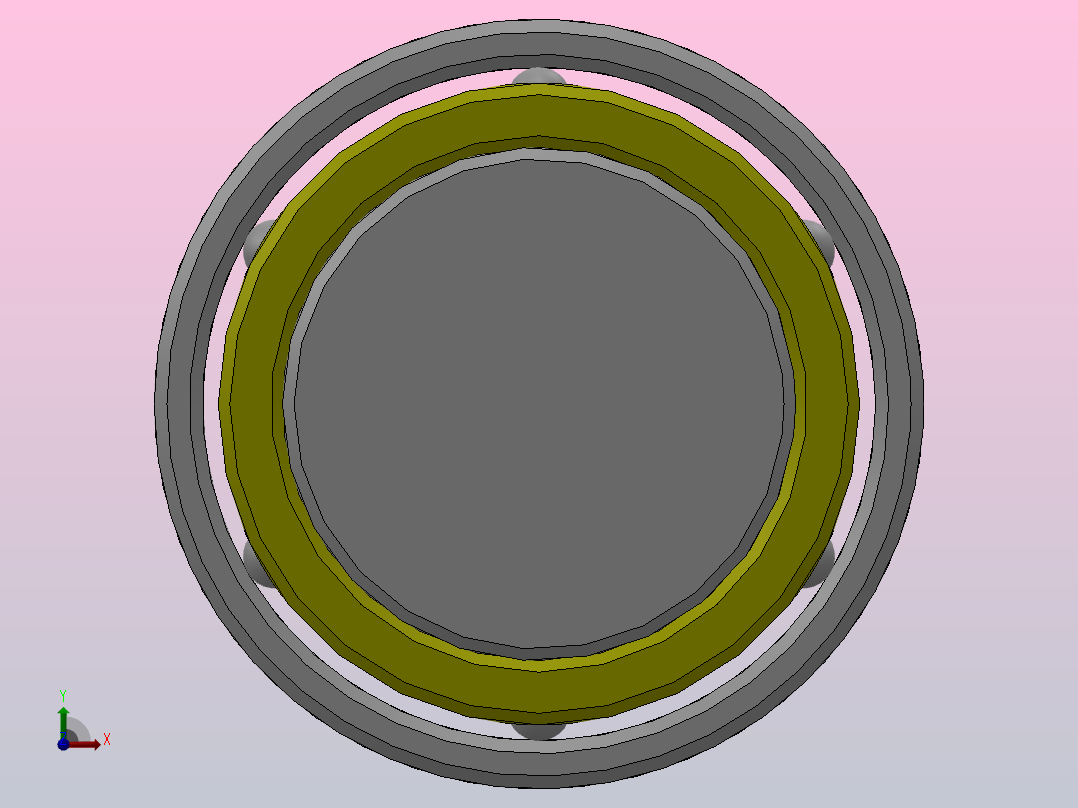 标准型微型滚珠衬套导向轴组件_LSRS-8-50-20-30-A前视图