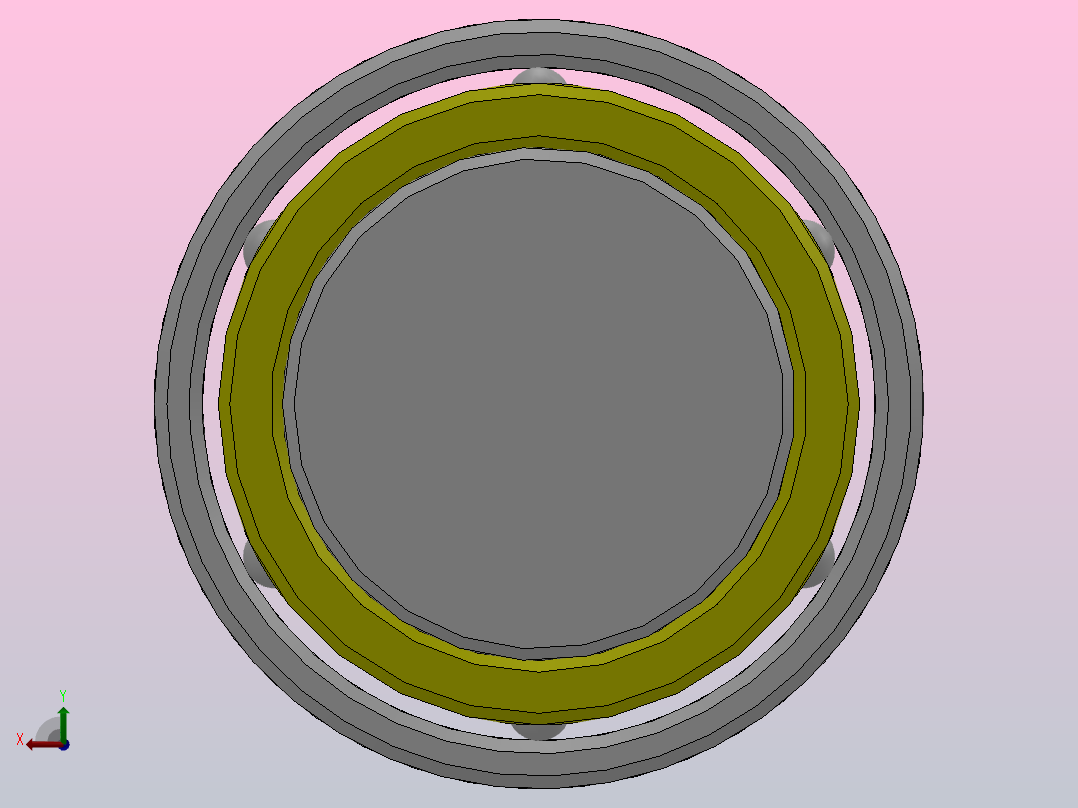 标准型微型滚珠衬套导向轴组件_LSRS-8-50-20-30-A后视图