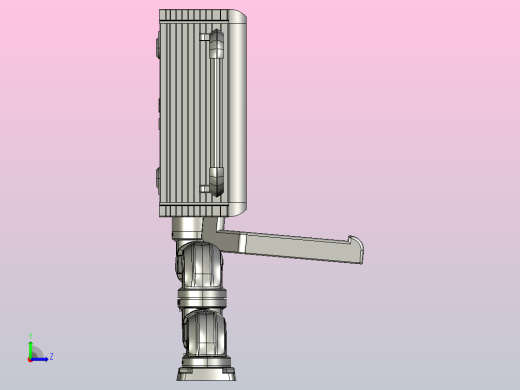 悬臂控制操控箱键盘支架-G3-顶座-中间连接器-90度箱体连接器-200-300左视缩略图
