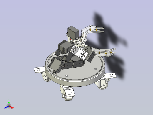 抓取移动机器人正等轴测缩略图