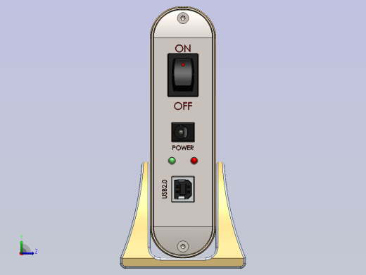 012-硬盘-USB 2.0 外置硬盘 SW左视缩略图