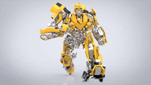 A2003212-大黄蜂变形金刚机器人缩略图