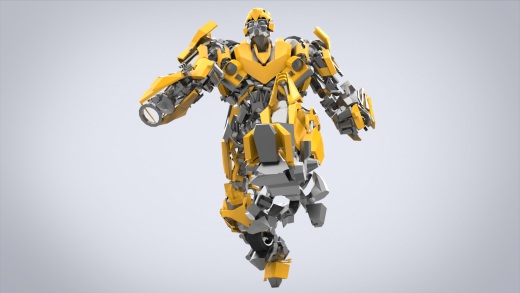 A2003212-大黄蜂变形金刚机器人缩略图
