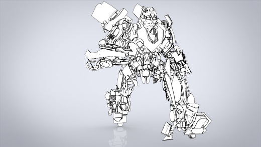 A2003212-大黄蜂变形金刚机器人缩略图