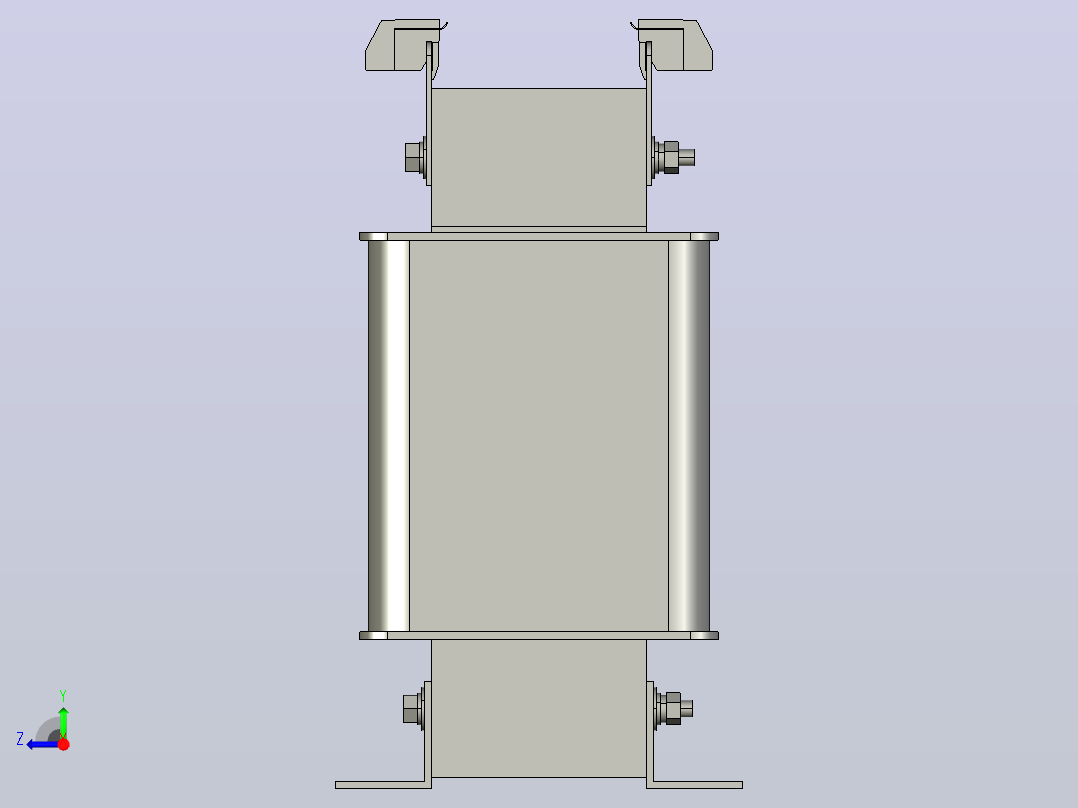 NSK-4～5三相干式变压器三维模型202010右视图