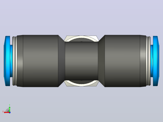 快插接头QST-G1_4-10后视缩略图