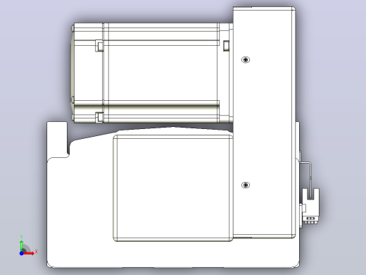 皮带直线轴半封闭可选导轨TPA-HNB-202D-140-L1650-RU-C-P75-N3前视缩略图