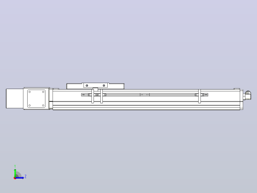 MCB10无尘皮带滑台[MCB10-L32-300-R-100W-C3]左视缩略图