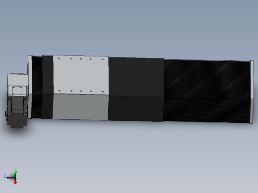 直线模组DMBF220-LTCR（左折直连带电机座）[DMBF220-L45S500-DT750-A2U-LTCR]