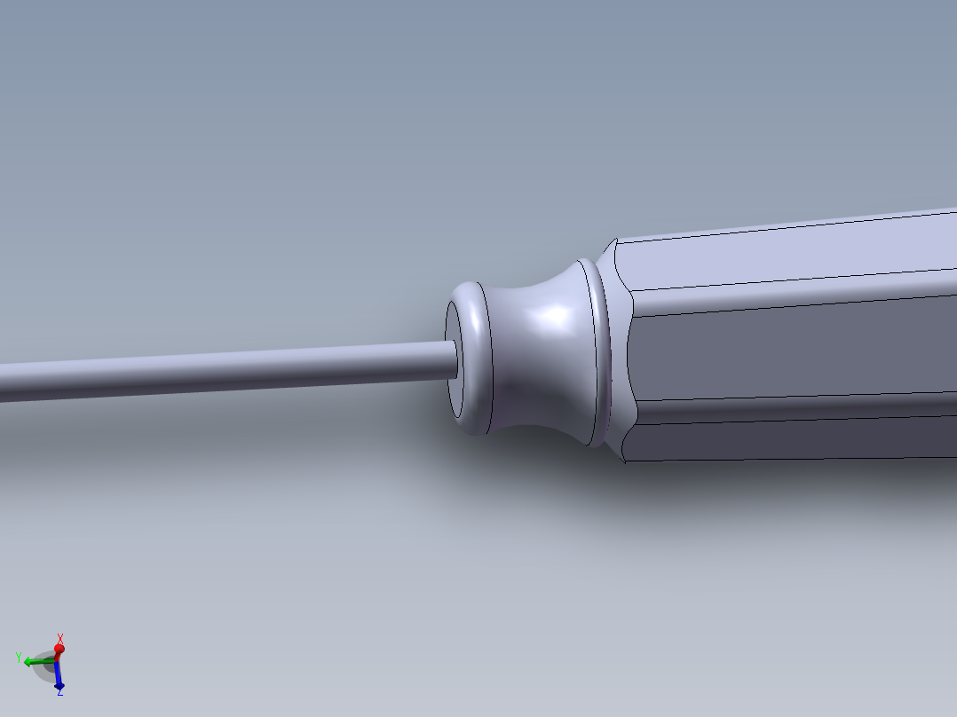 SolidWorks 改锥图纸主视图