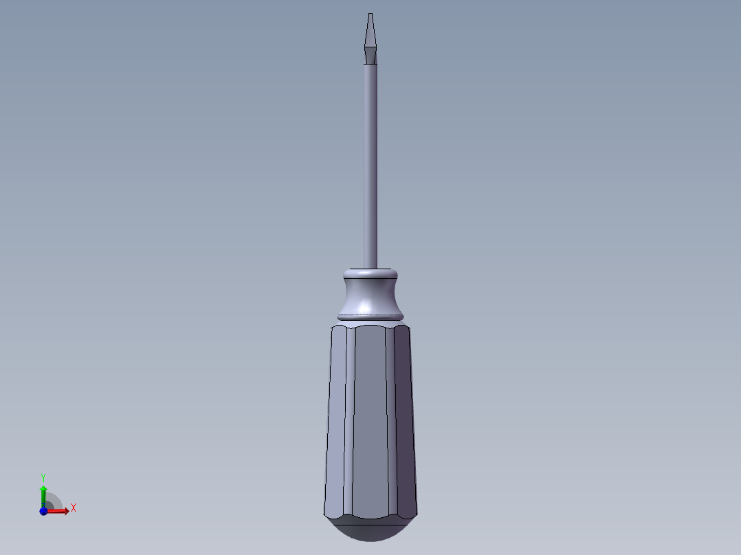 SolidWorks 改锥图纸前视图