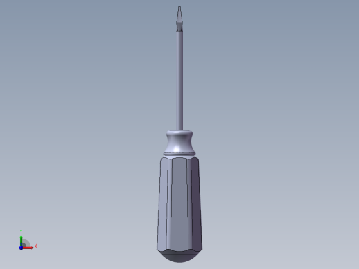 SolidWorks 改锥图纸前视缩略图