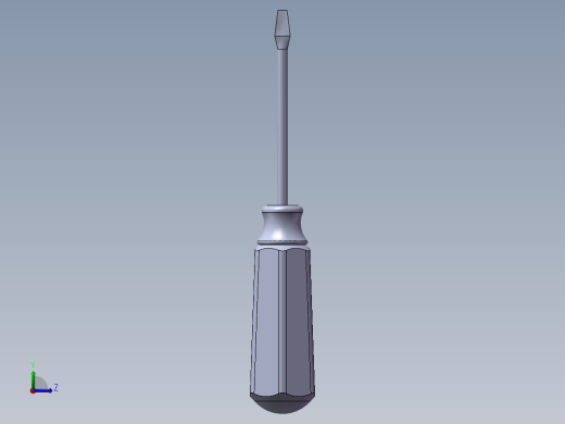 SolidWorks 改锥图纸左视缩略图