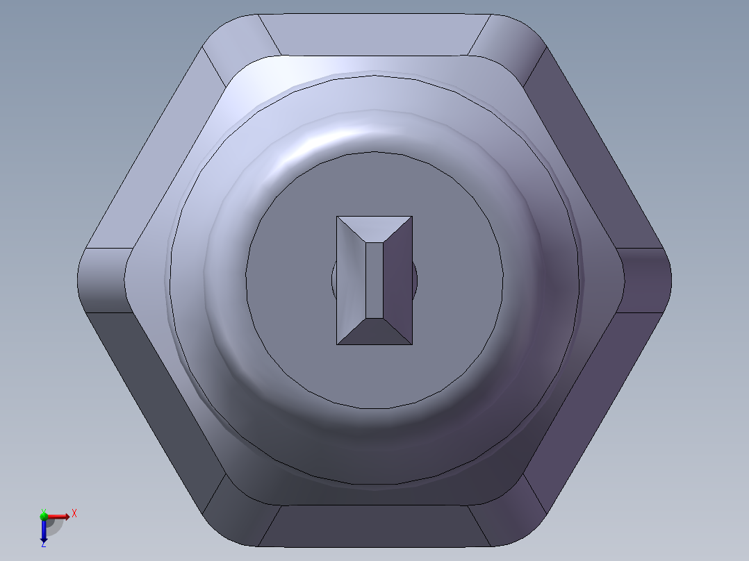 SolidWorks 改锥图纸俯视图