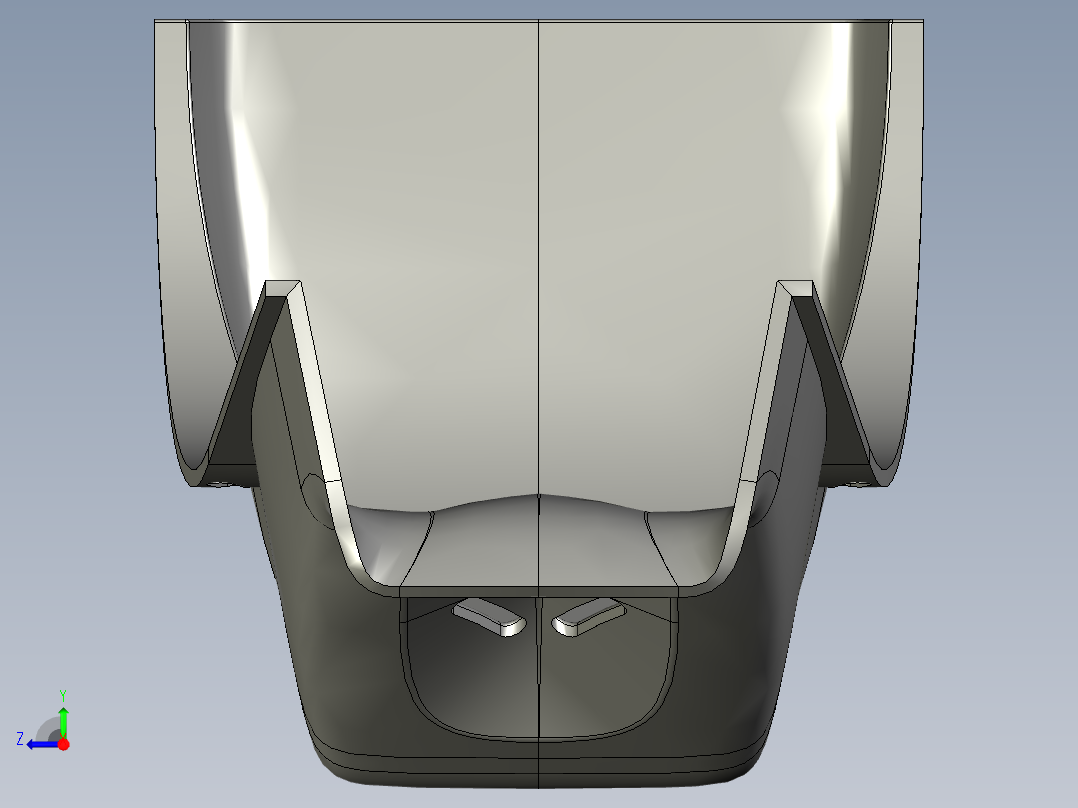 汽车座椅右视图