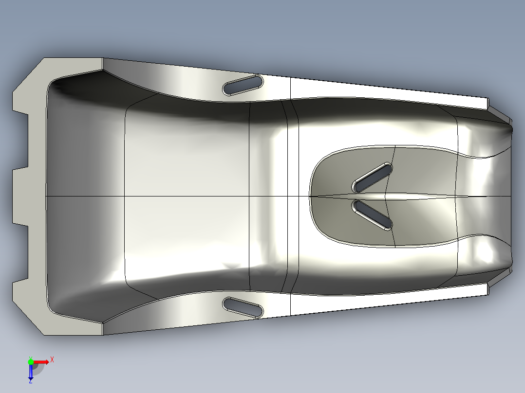 汽车座椅俯视图