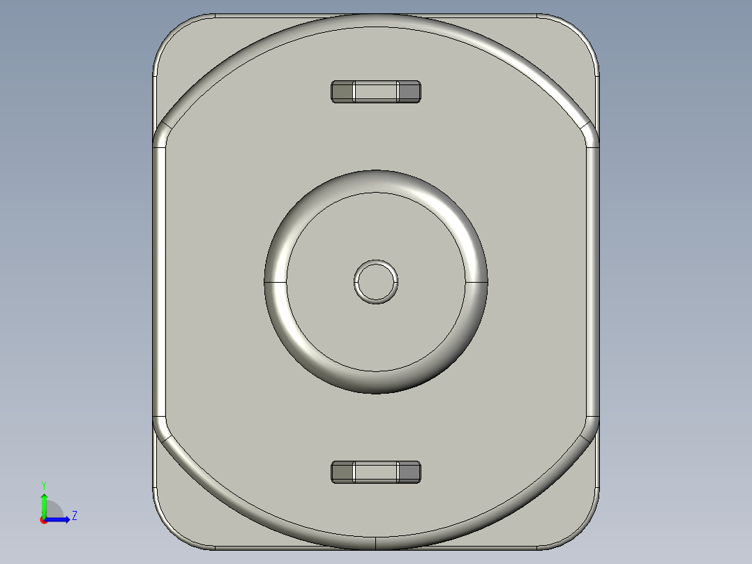 齿轮马达 左视图