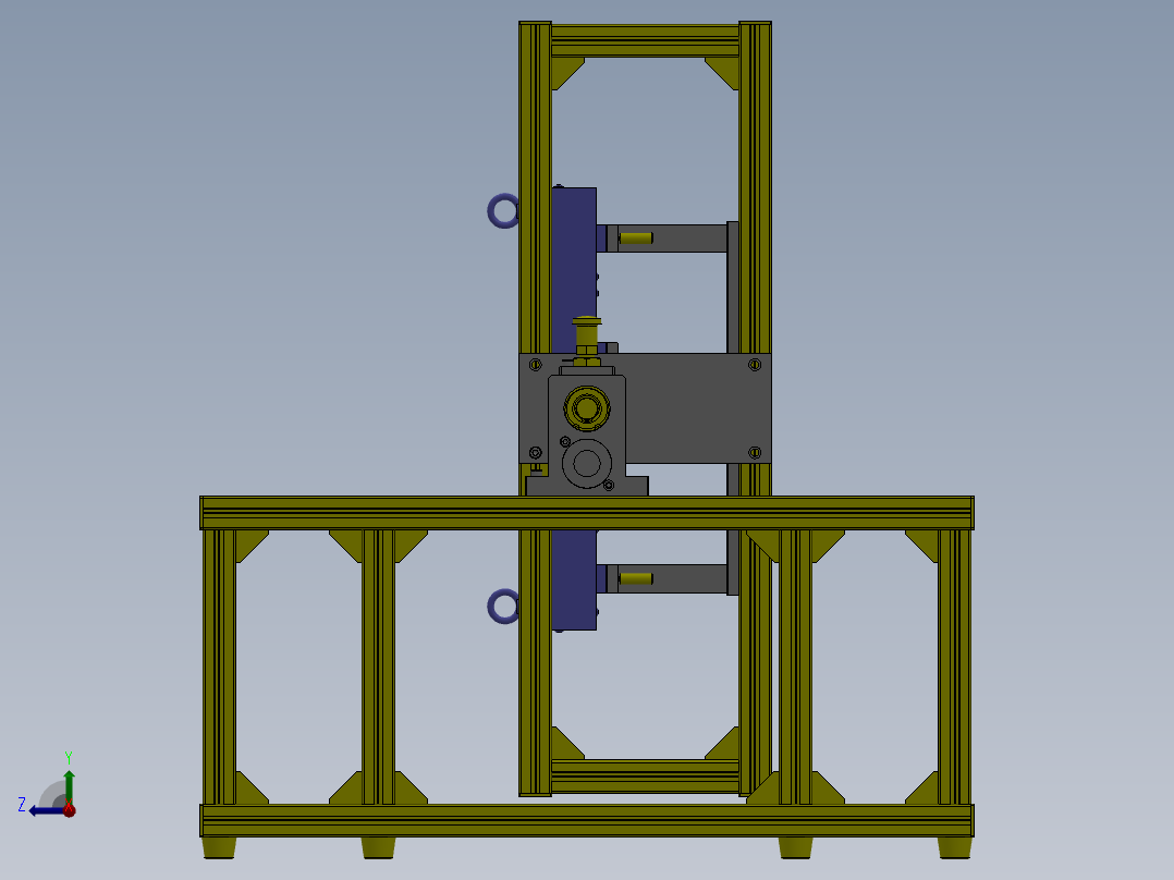 M36旋转固定机构右视图