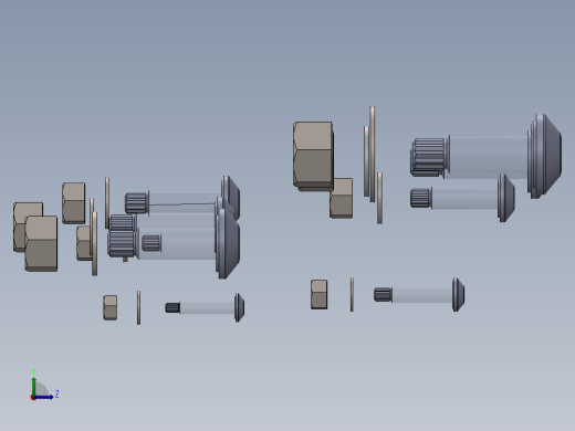 高强度扭断控制结构螺栓左视缩略图