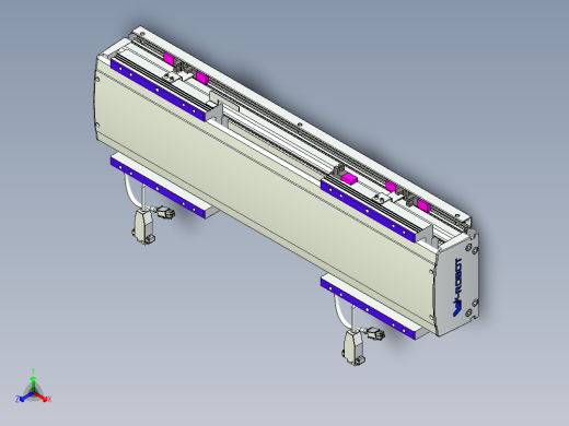 威洛博VL系列3d模型模组2VL14S2Y-S200