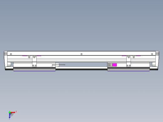 威洛博VL系列3d模型模组2VL14S2Y-S200俯视缩略图