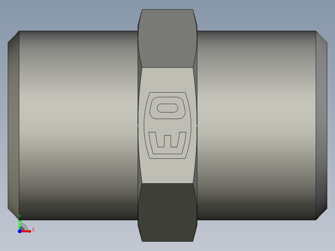 卡套式工业通用硬管接头EO Union G10LCFX前视图
