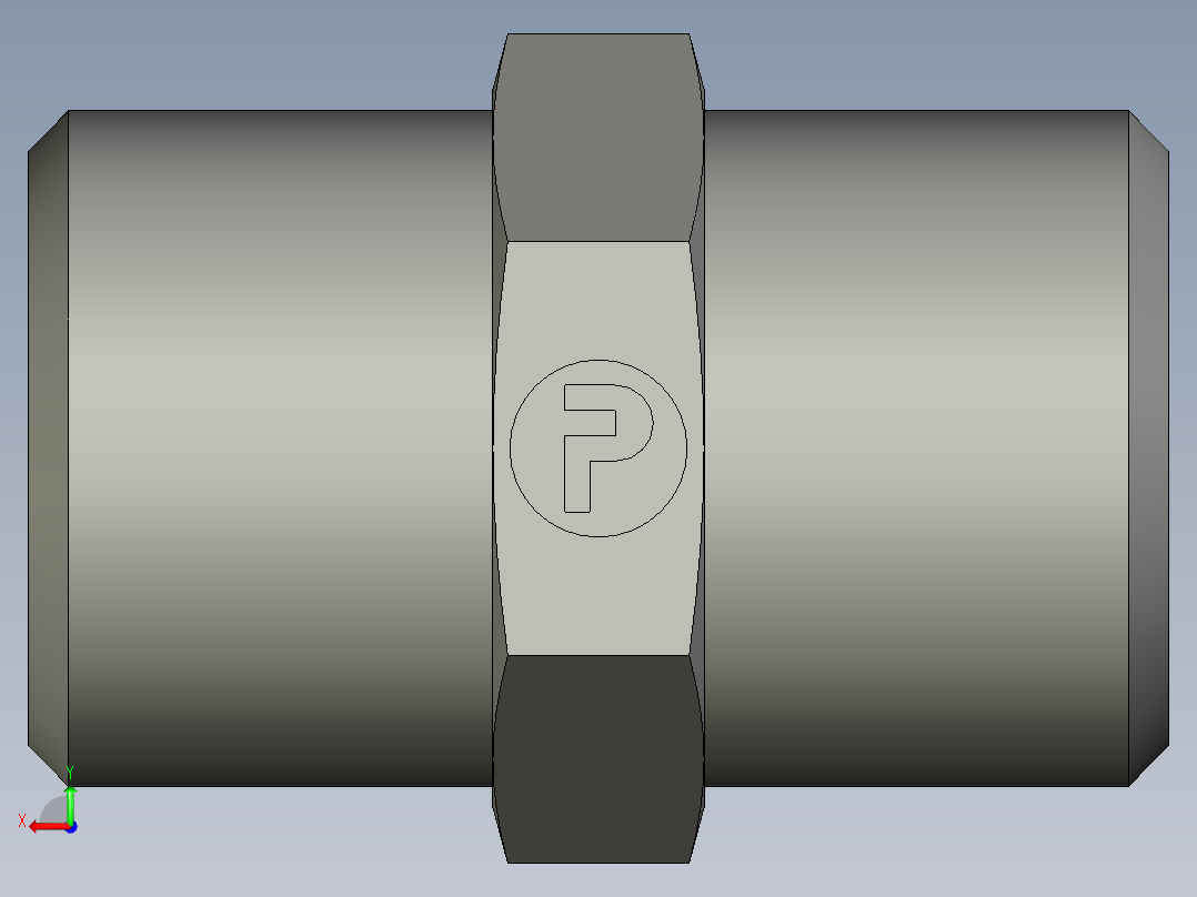 卡套式工业通用硬管接头EO Union G10LCFX后视图