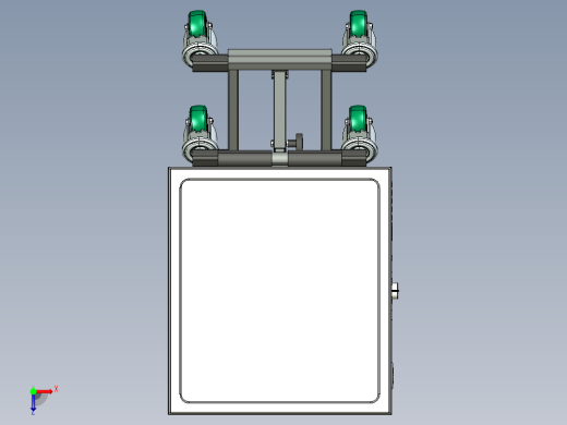 紧凑型折叠车俯视缩略图