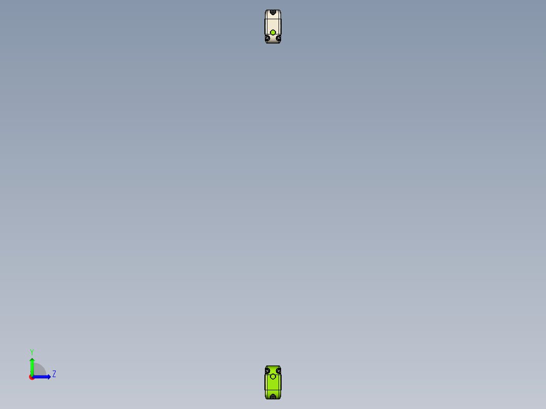 安全_区域传感器H2TLS2820_3D左视图