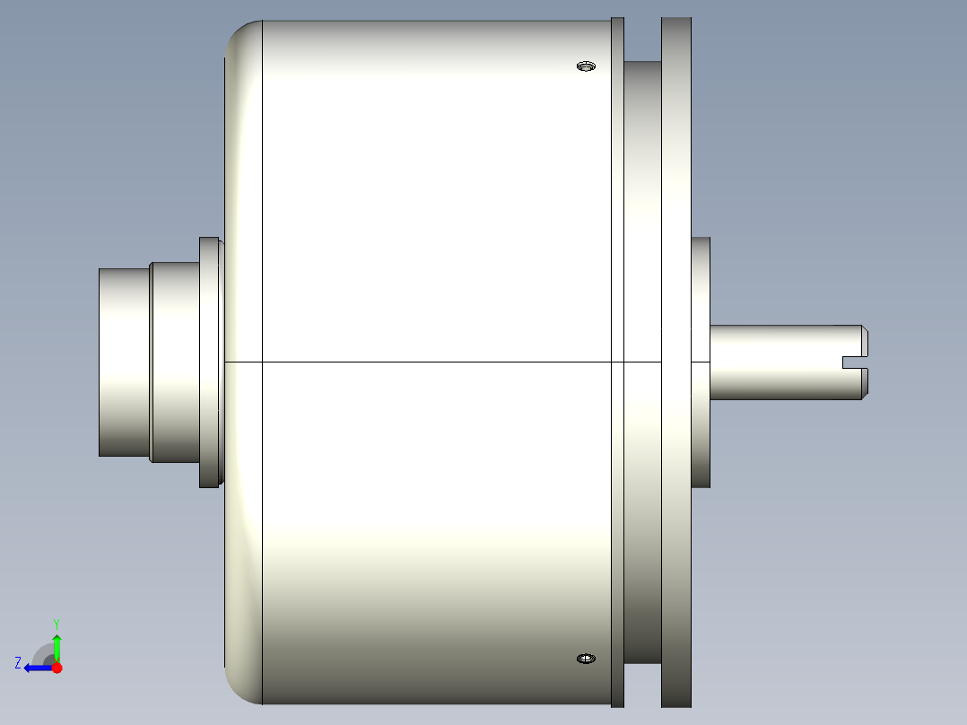 NOVOTECHNIK角度位移传感器IPE-6000 系列右视图