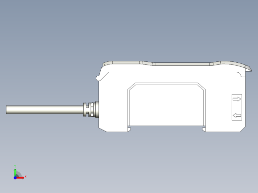 功能型双数显光纤传感器FR-J20_3D前视缩略图