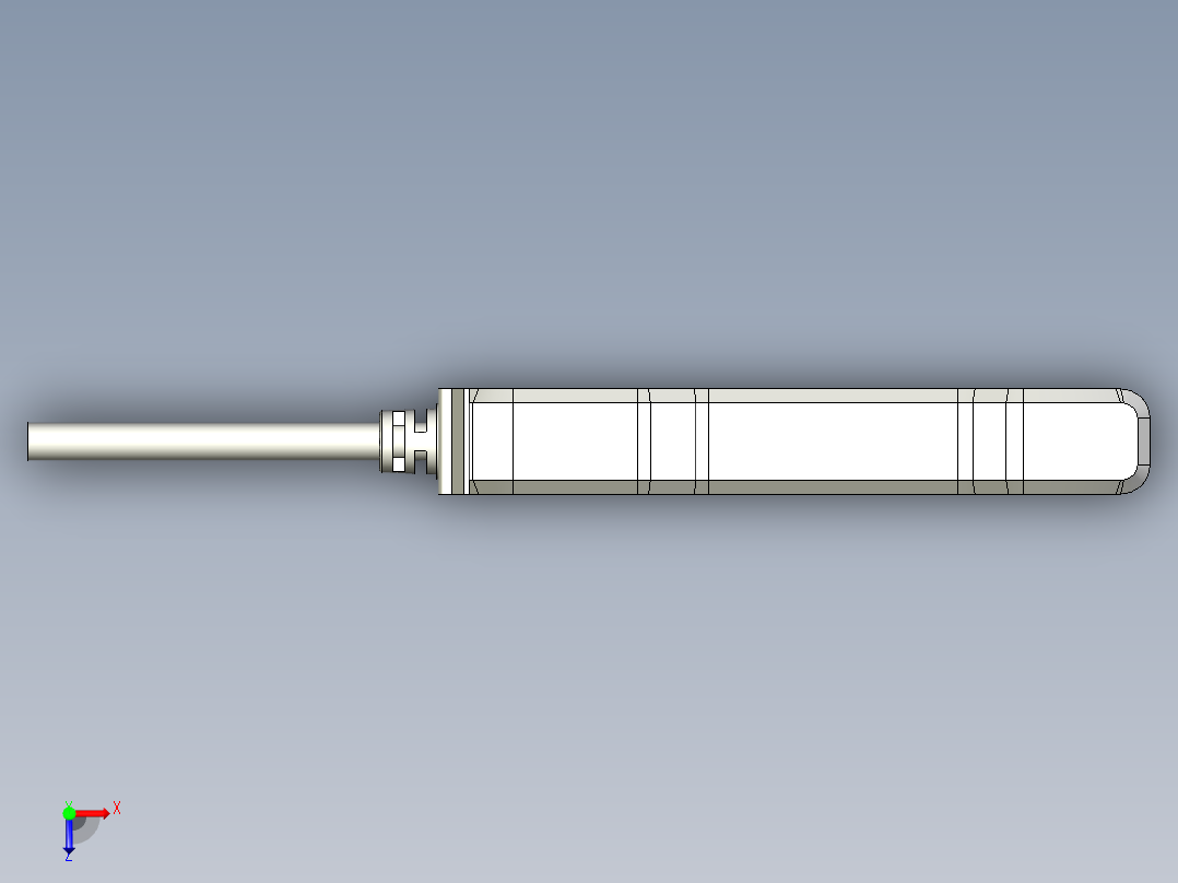 功能型双数显光纤传感器FR-J20_3D俯视图