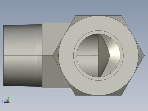 卡套式工业通用硬管接头20_cbu-s右视缩略图