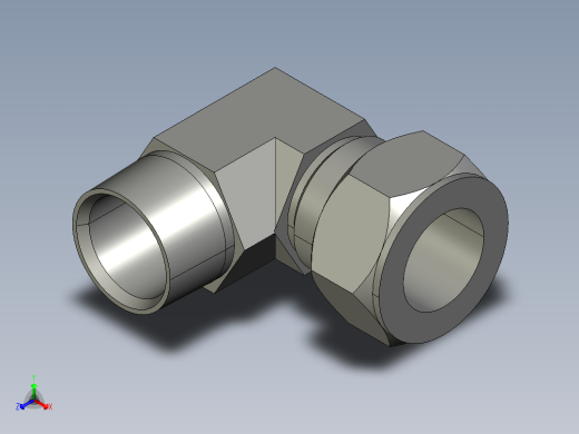 卡套式工业通用硬管接头20_cbu-s正等轴测缩略图