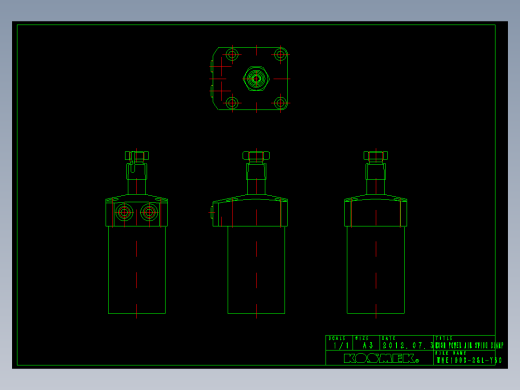 KOSMEKWHE1000-2GL-Y30多系列多零件图纸模型多系列多零件图纸模型