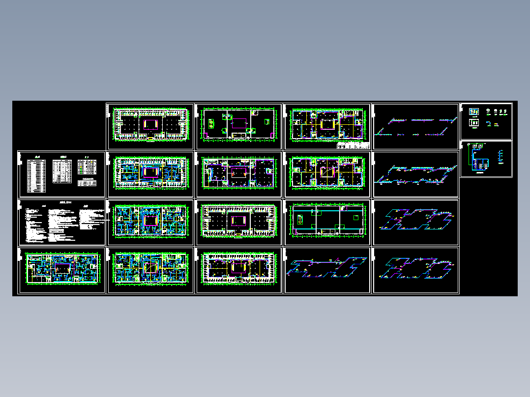 某商贸大楼通风空调图