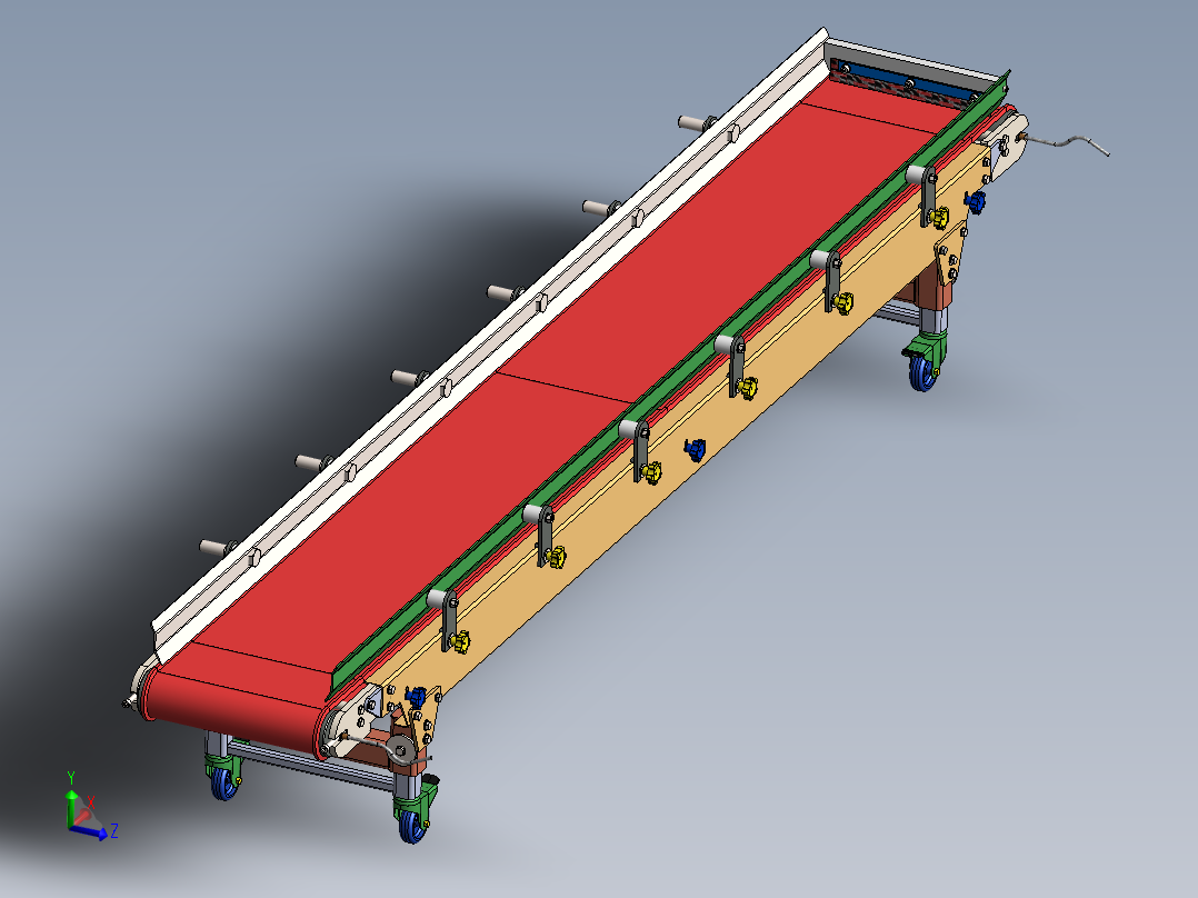 皮带运输机模型