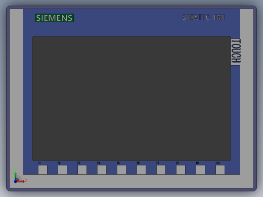 12寸西门子触摸屏前视缩略图