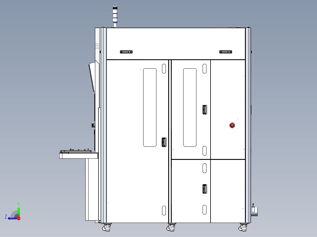 全自动晶圆显影机sw17可编辑右视图