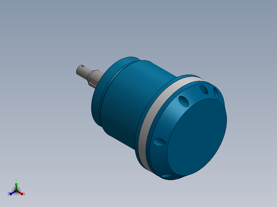 泵、水泵正等轴测图