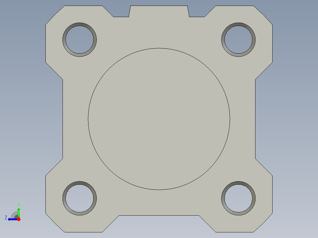 11CQ2A25-50DM(SMC汽缸)右视图