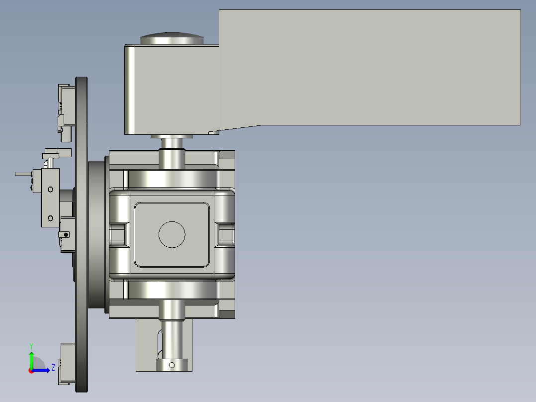 连体生产组装线-分割器總成左视图